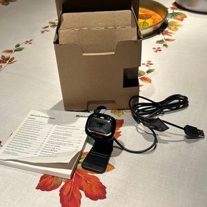 New in box Microsoft web cam. Smoke free pat free home